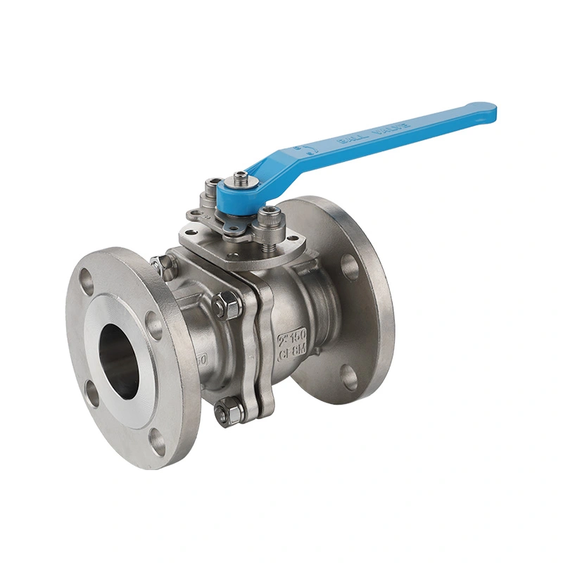 Válvula de bola con brida de acero inoxidable ANSI 150LB
